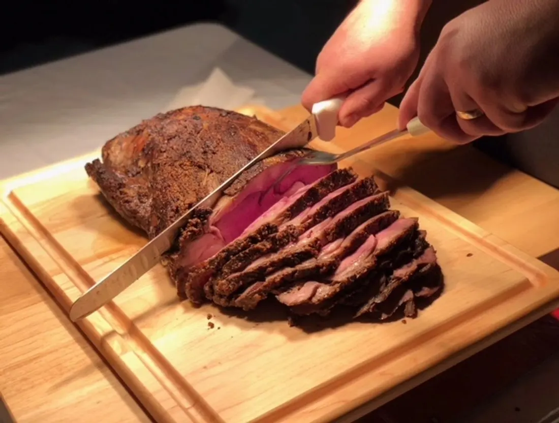BBQ from the grill