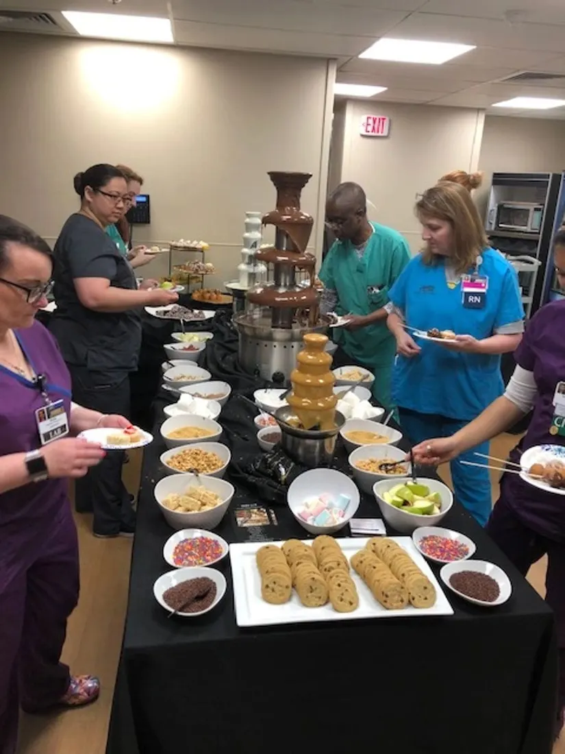 Dessert spread